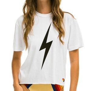 Aviator Nation Bolt Boyfriend Tee